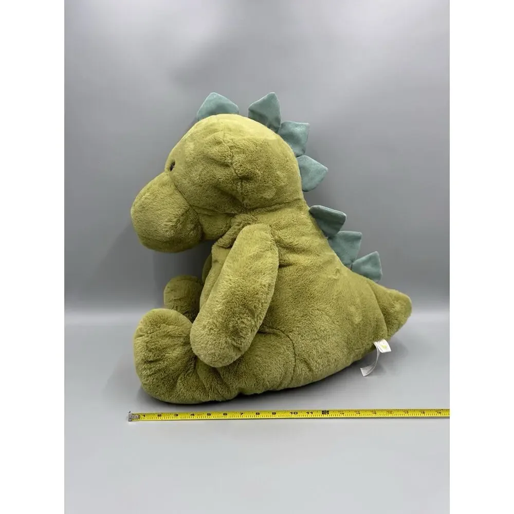 Animal Adventure Large Olive Green Dinosaur Large Plush 20” Stuffed Animal